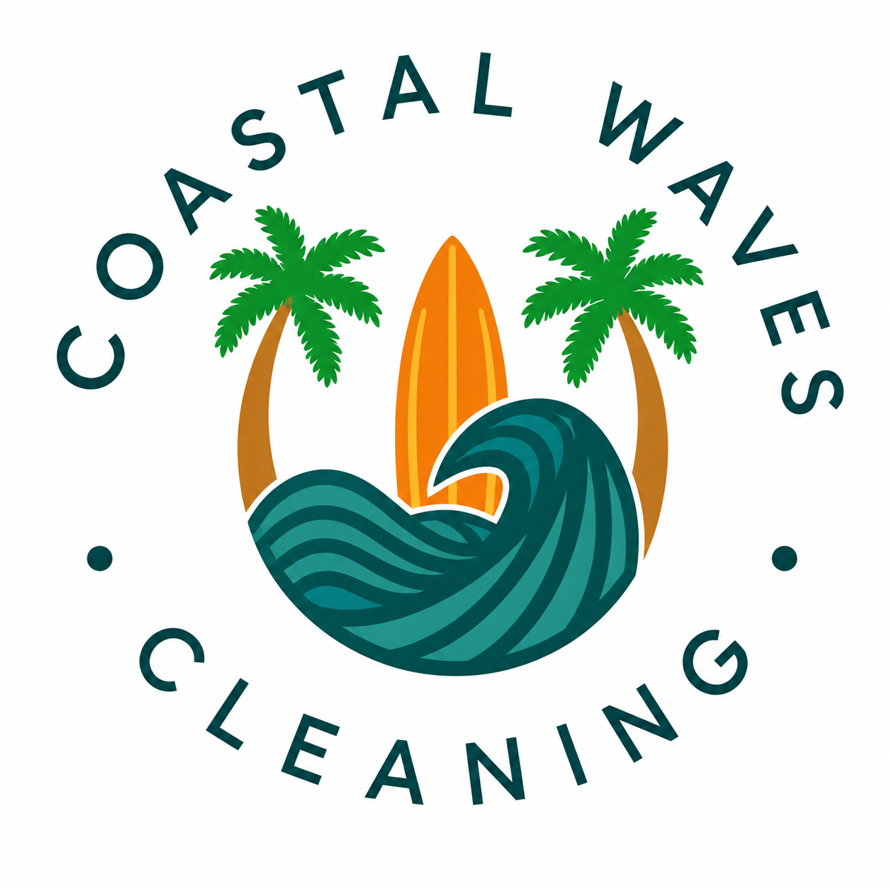 Coastal Waves Cleaning logo